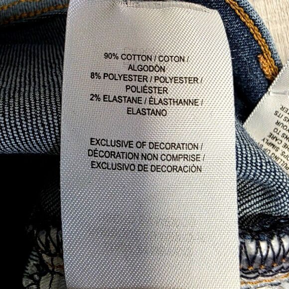 Lucky Brand Mid-Rise Ava Skinny Ankle Jeans Size 00 - Picture 10 of 15